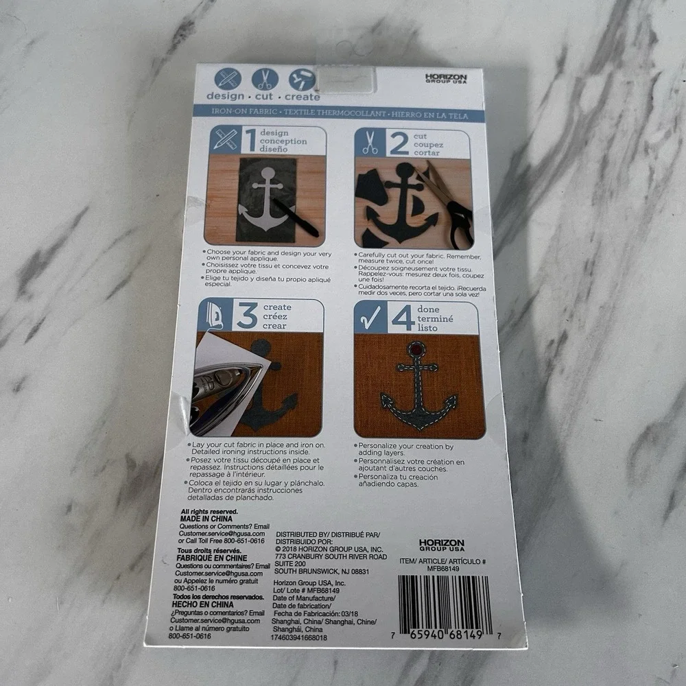 Horizon Group USA Iron on Fabric 6 Sheet 5